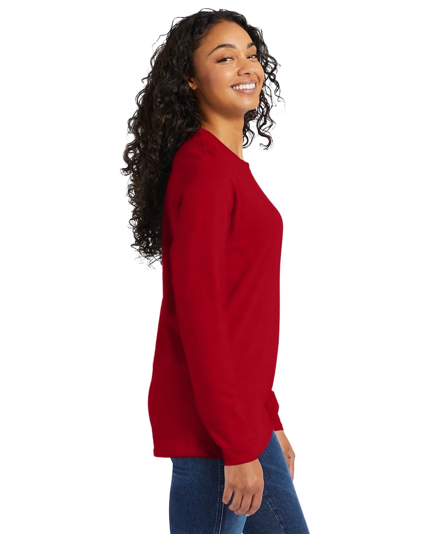 Hanes Perfect-T Adult Long Sleeve T-shirt - 498L