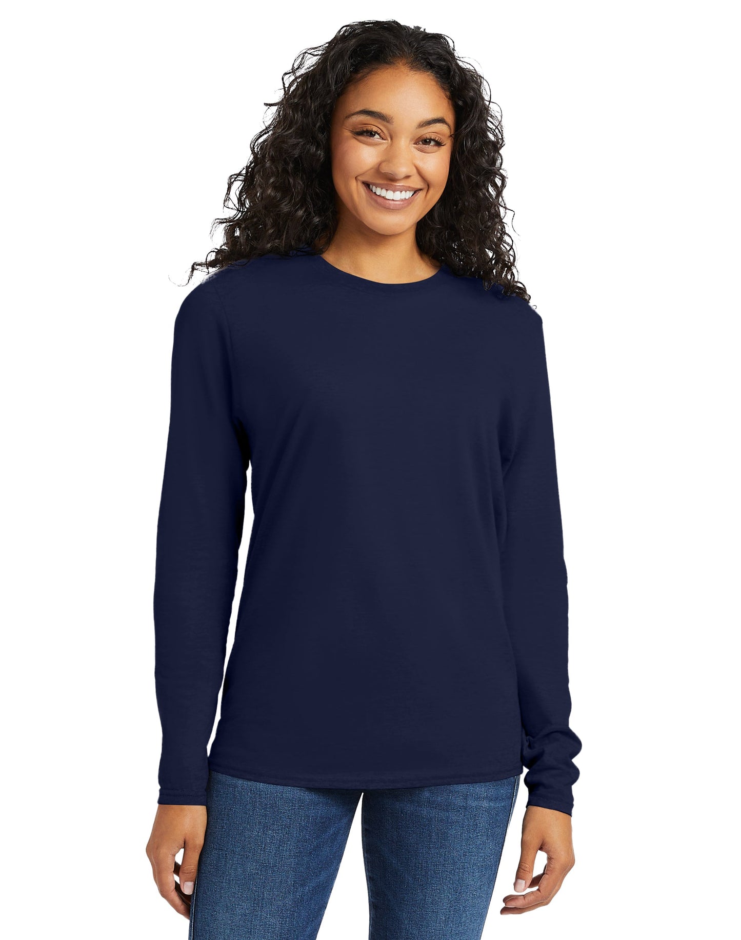 Hanes Perfect-T Adult Long Sleeve T-shirt - 498L