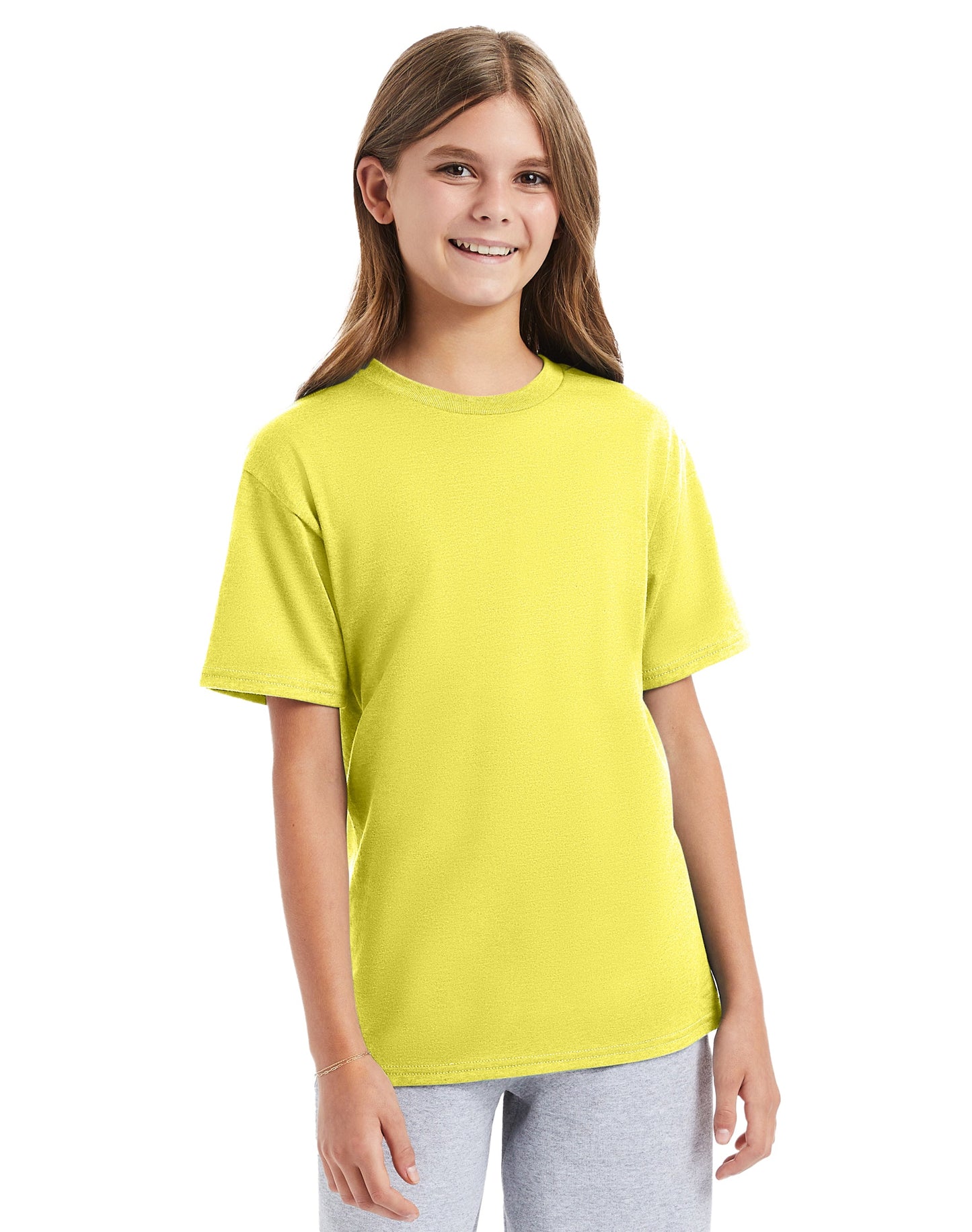 Hanes Perfect-T Youth Short Sleeve T-shirt - 498Y