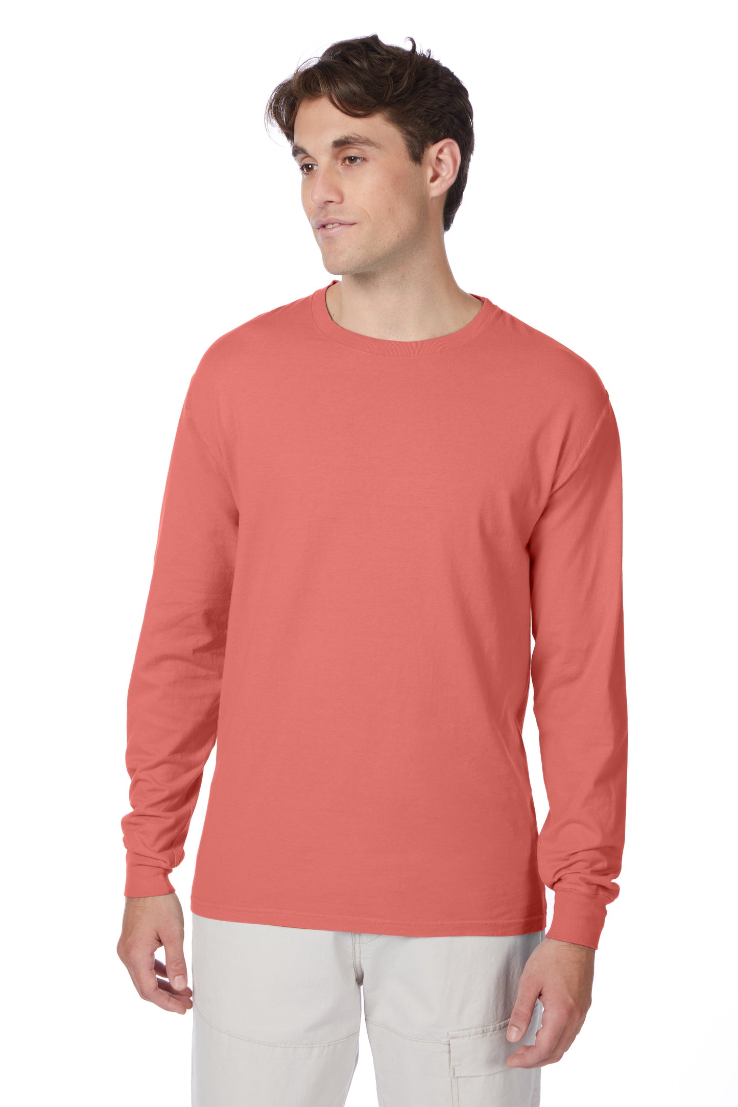 Hanes Beefy-T Long-Sleeve T-Shirt - 5186