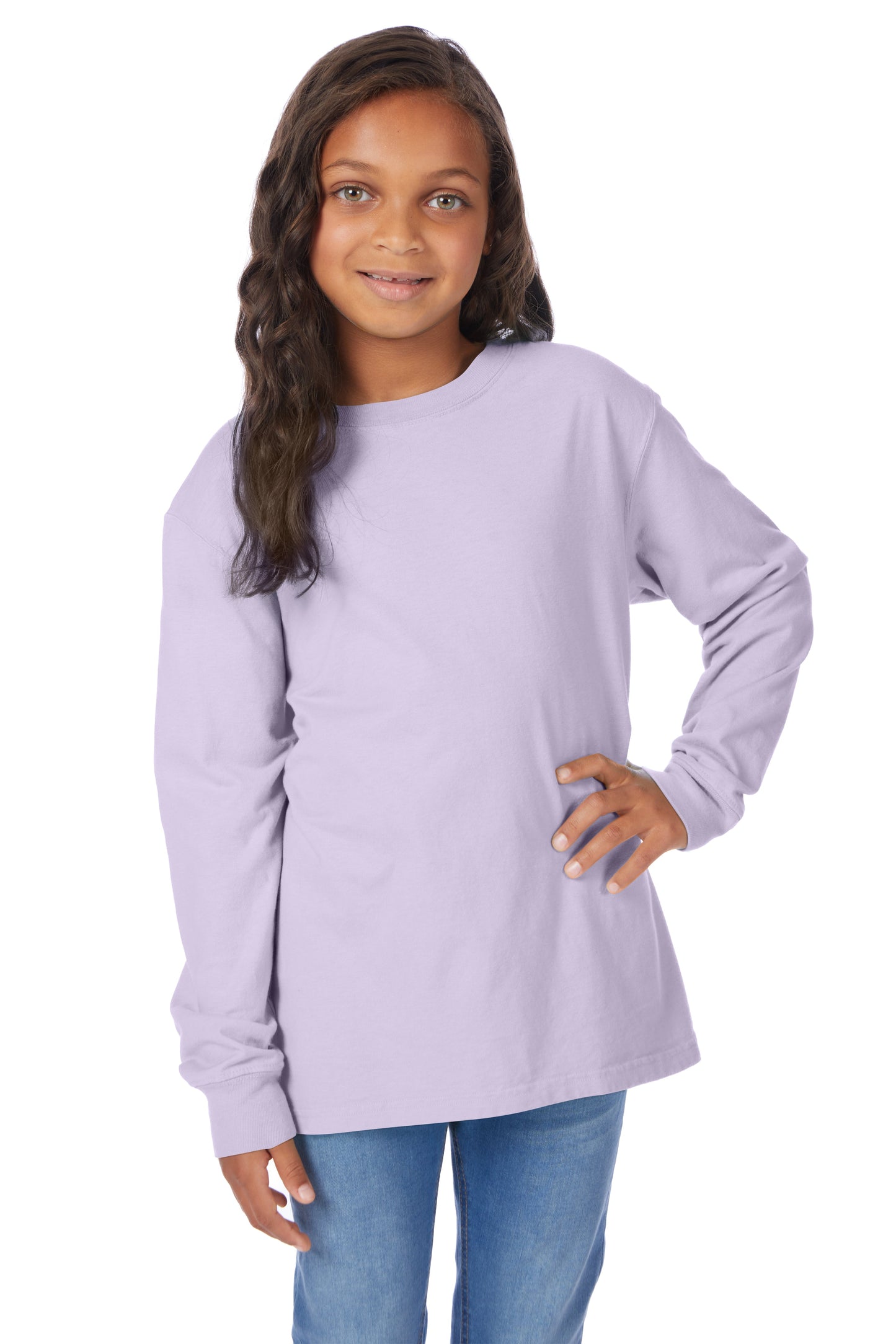 ComfortWash Youth Long Sleeve Tee - GDH275