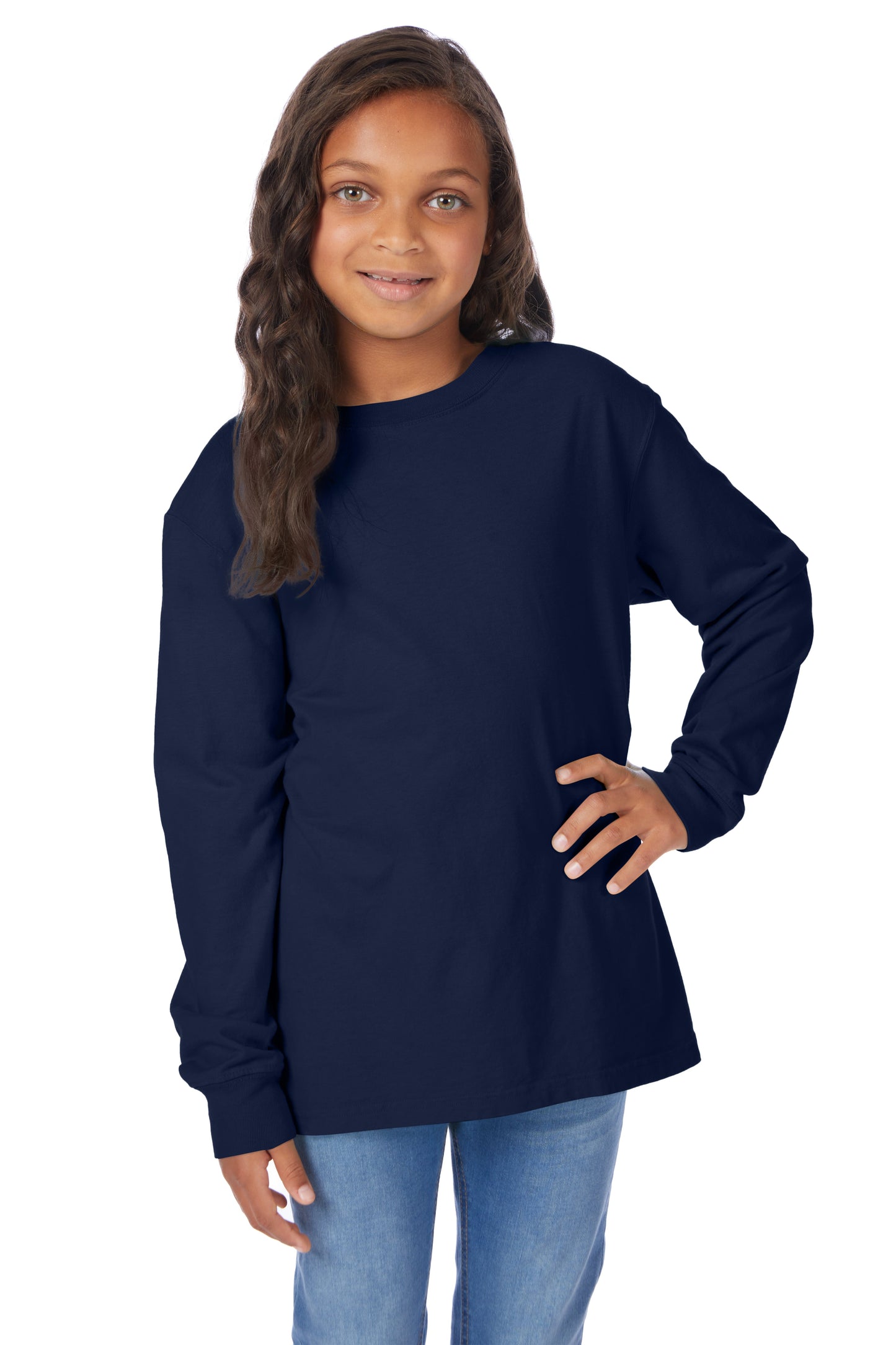 ComfortWash Youth Long Sleeve Tee - GDH275