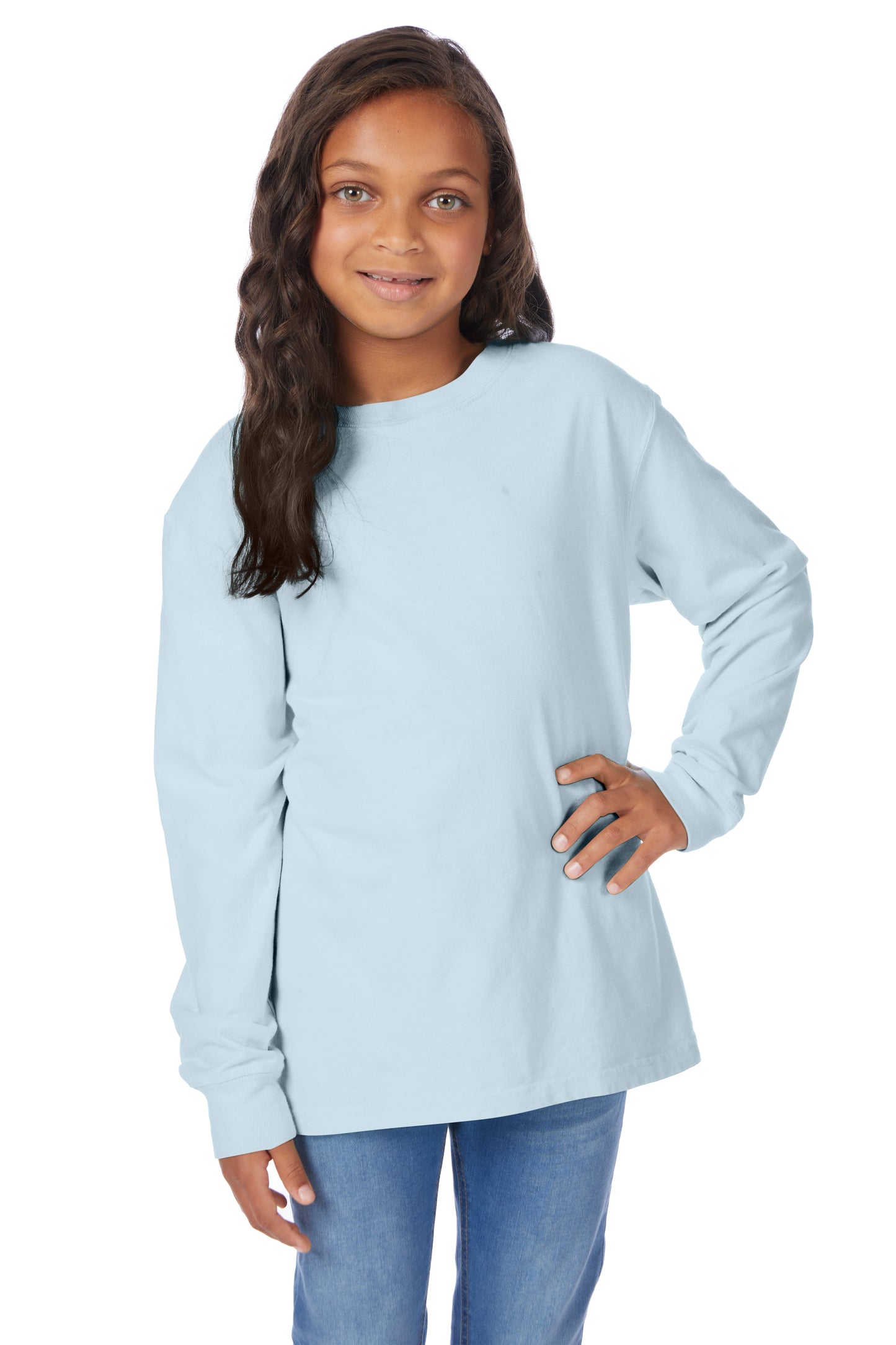 ComfortWash Youth Long Sleeve Tee - GDH275