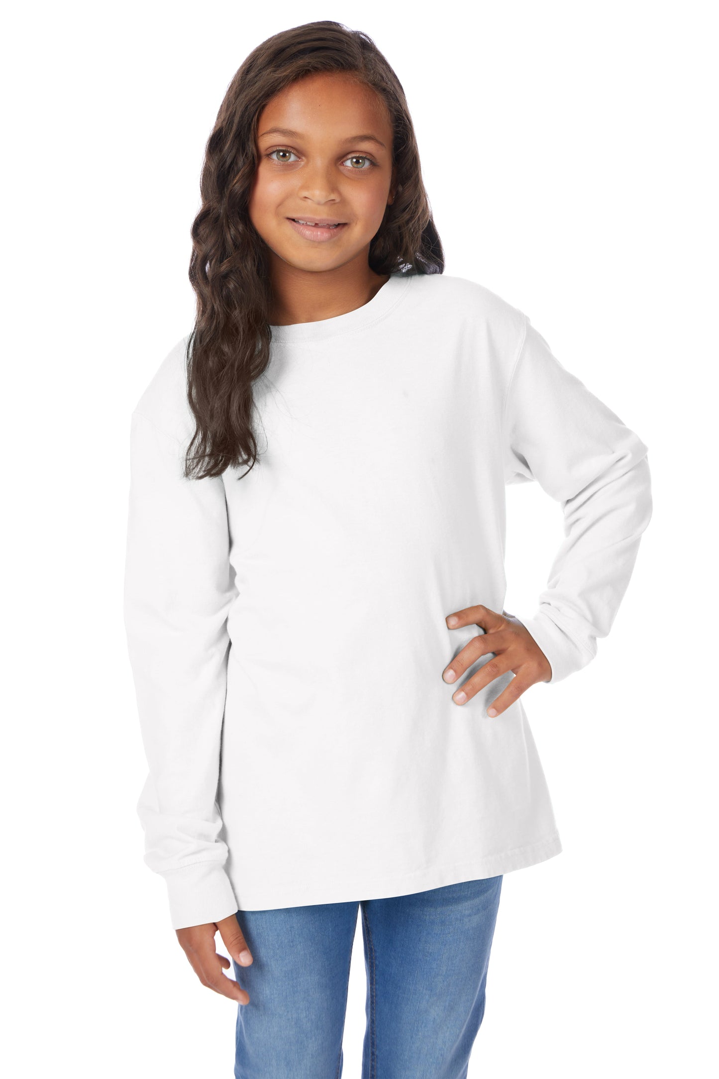 ComfortWash Youth Long Sleeve Tee - GDH275