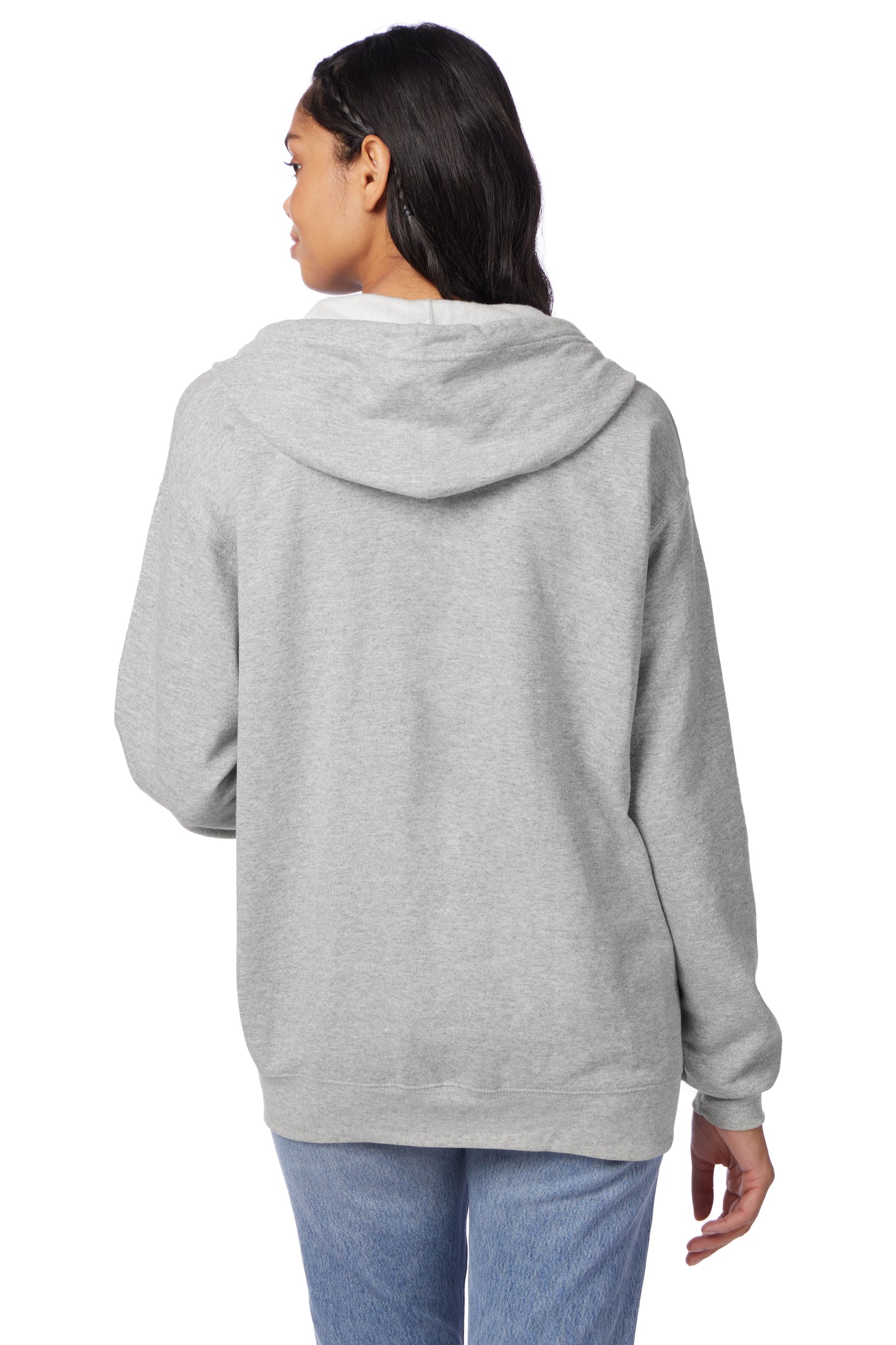Hanes EcoSmart Full-Zip Fleece Hoodie - P180
