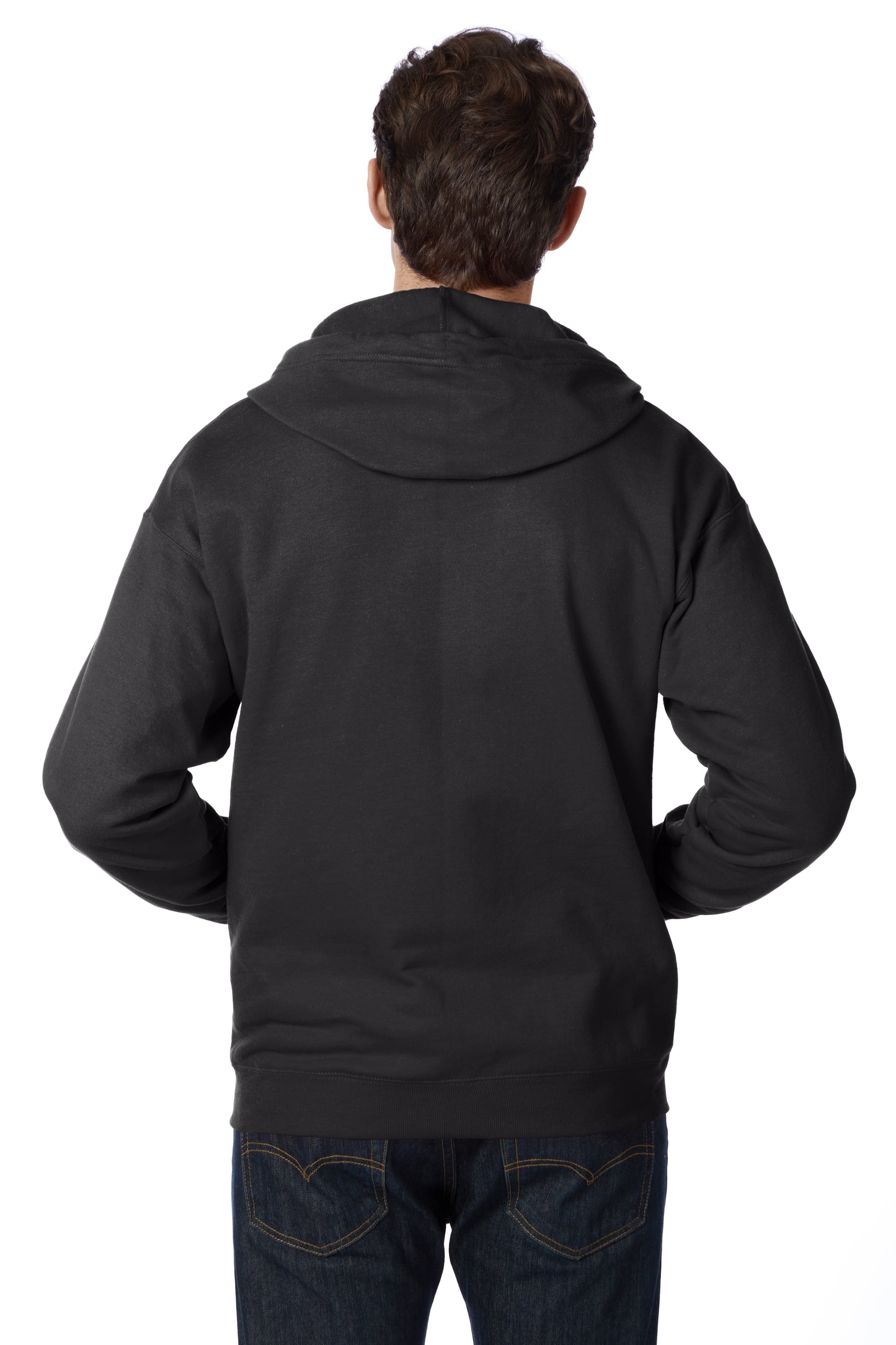 Hanes EcoSmart Full-Zip Fleece Hoodie - P180