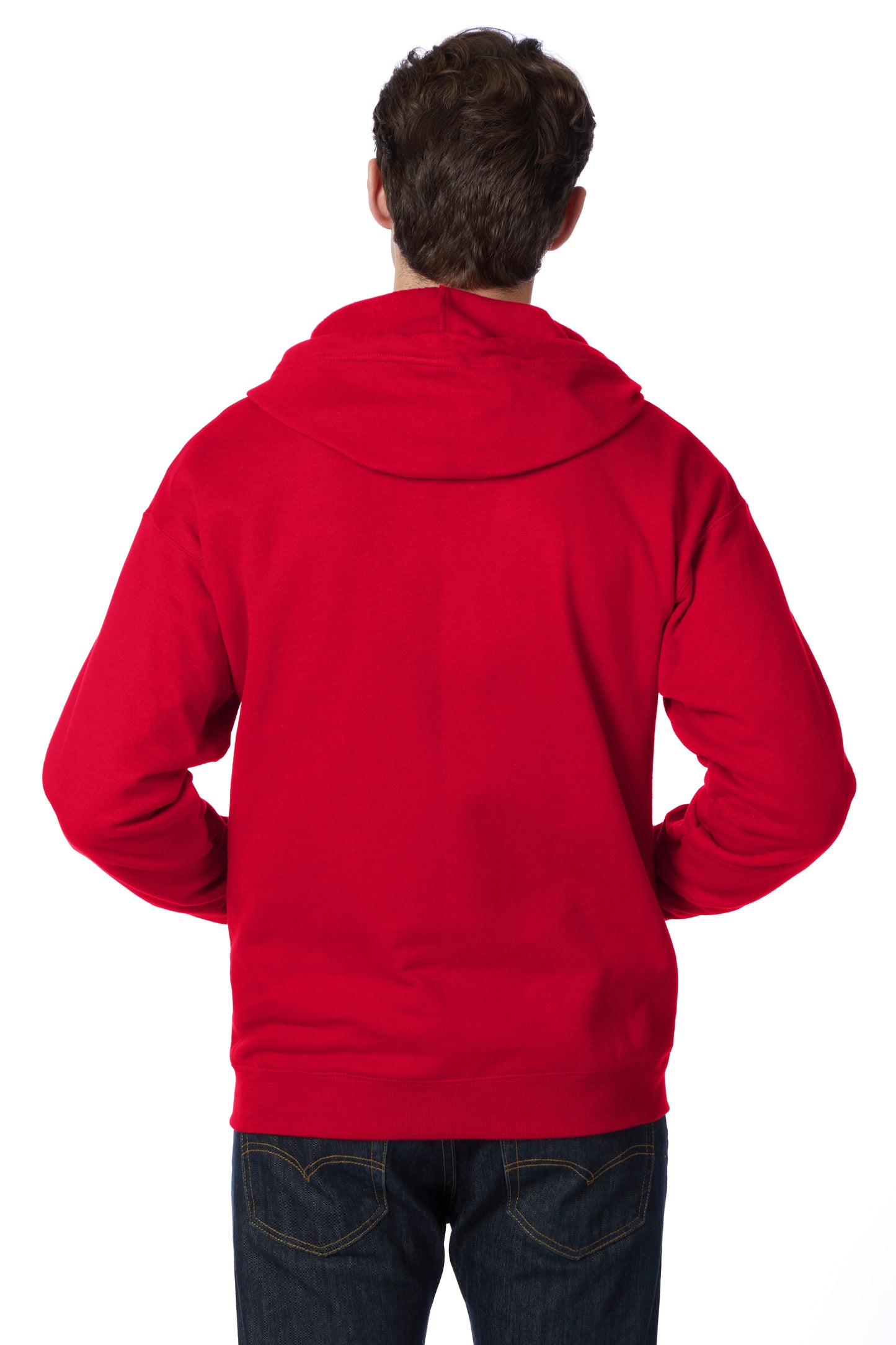 Hanes EcoSmart Full-Zip Fleece Hoodie - P180