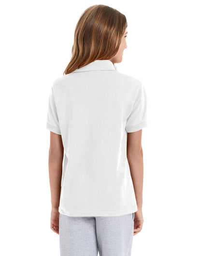 Hanes EcoSmart Jersey Polo Shirt - 054Y