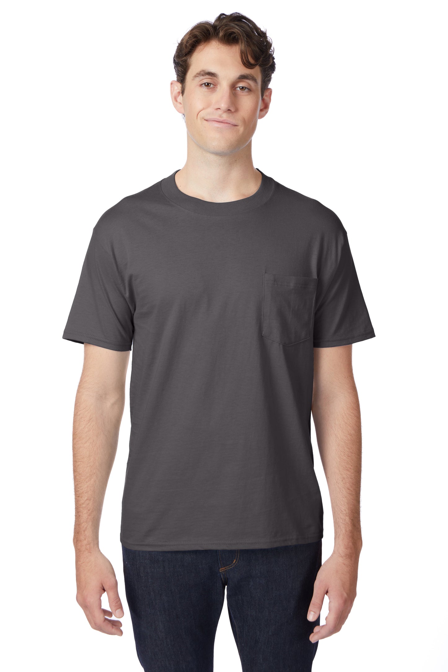 Hanes Beefy-T® T-Shirt with Pocket - 5190