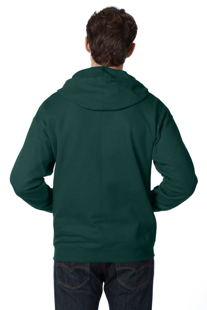 Hanes EcoSmart Full-Zip Fleece Hoodie - P180