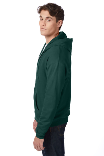 Hanes EcoSmart Full-Zip Fleece Hoodie - P180