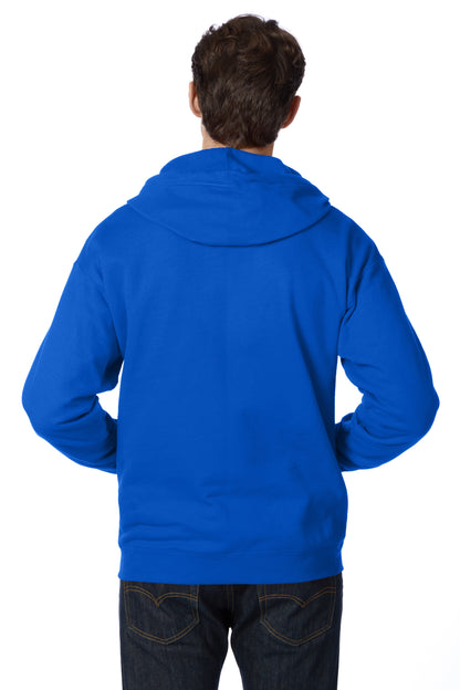 Hanes EcoSmart Full-Zip Fleece Hoodie - P180