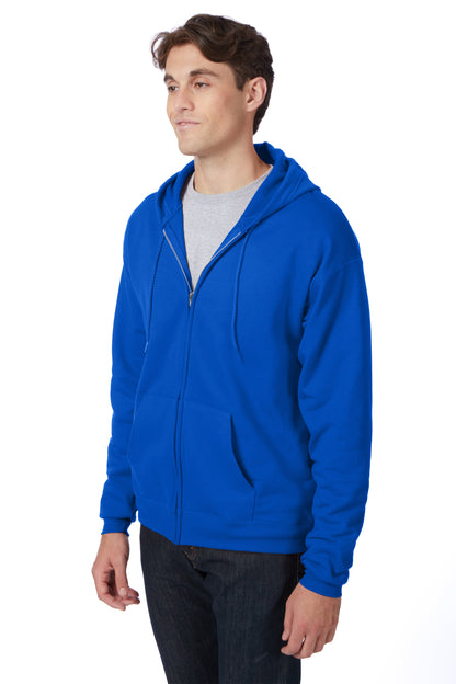 Hanes EcoSmart Full-Zip Fleece Hoodie - P180