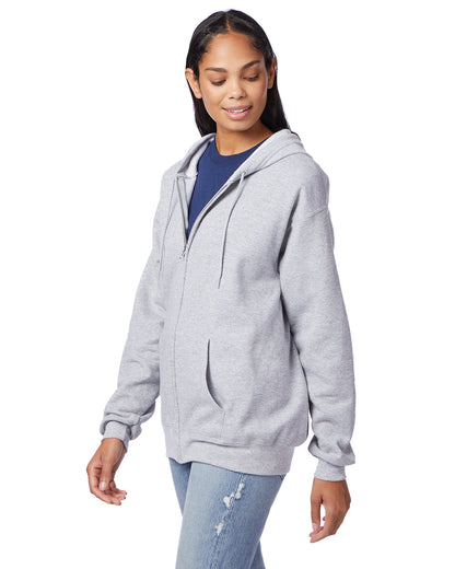 Hanes EcoSmart Full-Zip Fleece Hoodie - P180
