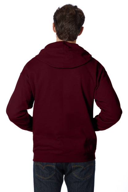 Hanes EcoSmart Full-Zip Fleece Hoodie - P180