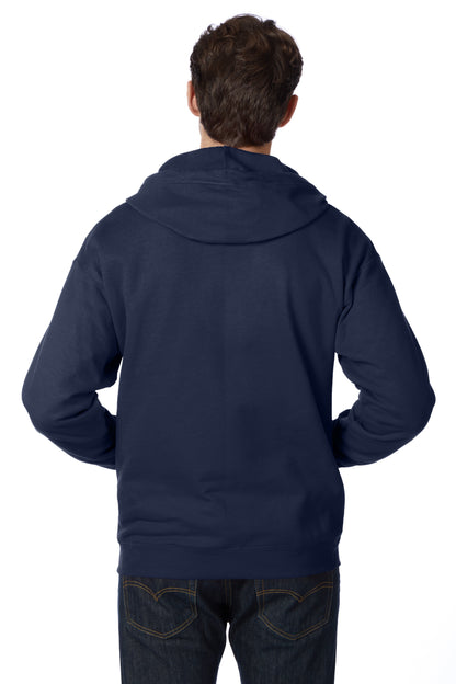 Hanes EcoSmart Full-Zip Fleece Hoodie - P180